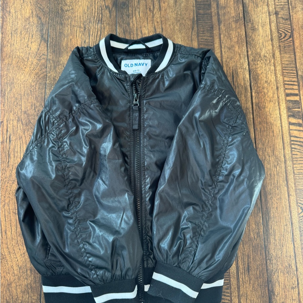 Old Navy Black Zip-Up Jacket